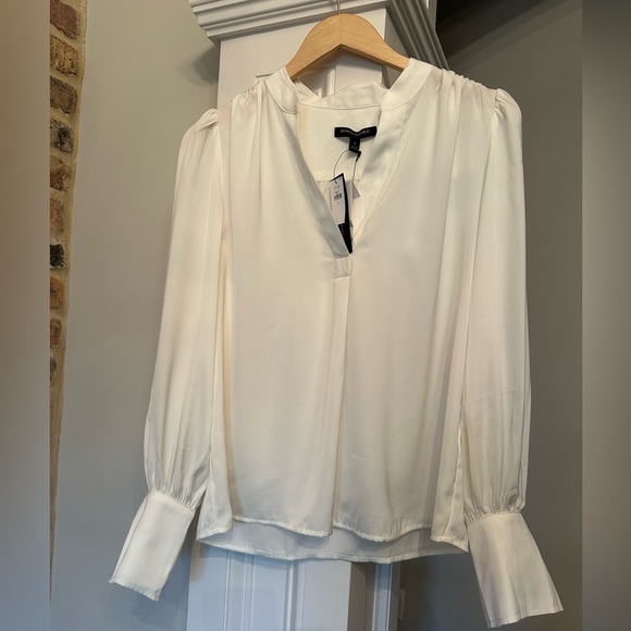 NWT Banana Republic Volume Sleeve Blouse - Picture 3 of 5